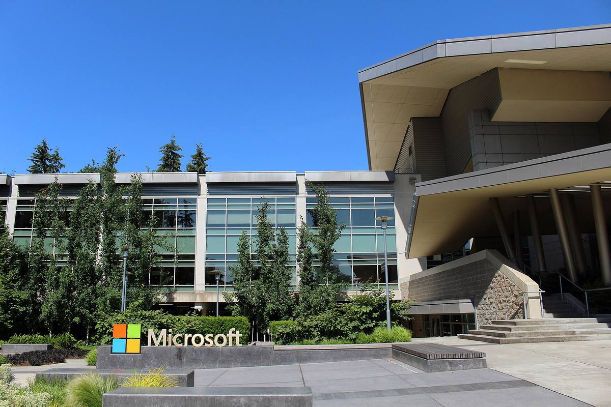 Budova 92 v sídle Microsoftu v Redmondu